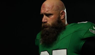 Eagles issue estimated injury report ahead of Raiders game