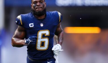 Chargers LB Denzel Perryman suspended 2 games following penalty for helmet-to-helmet hit