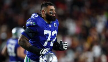 Seahawks Josh Jones in at RT with Abe Lucas is questionable to return