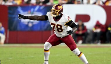 Five Commanders with new injuries from Giants game