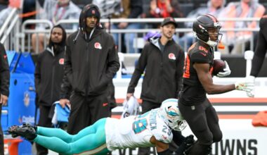 Browns roster moves include ‘24 NFL draft pick waived, Maurice Hurst, Zak Zinter and more