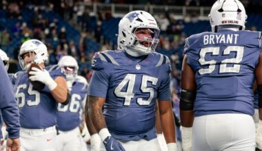 Patriots waive linebacker, reportedly add from Colts’ practice squad