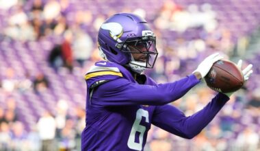 Vikings Make Handful of Roster Moves Ahead of Giants Game