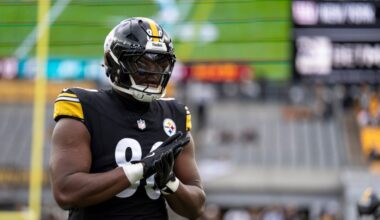 Steelers TE Darnell Washington OUT with concussion vs. Ravens