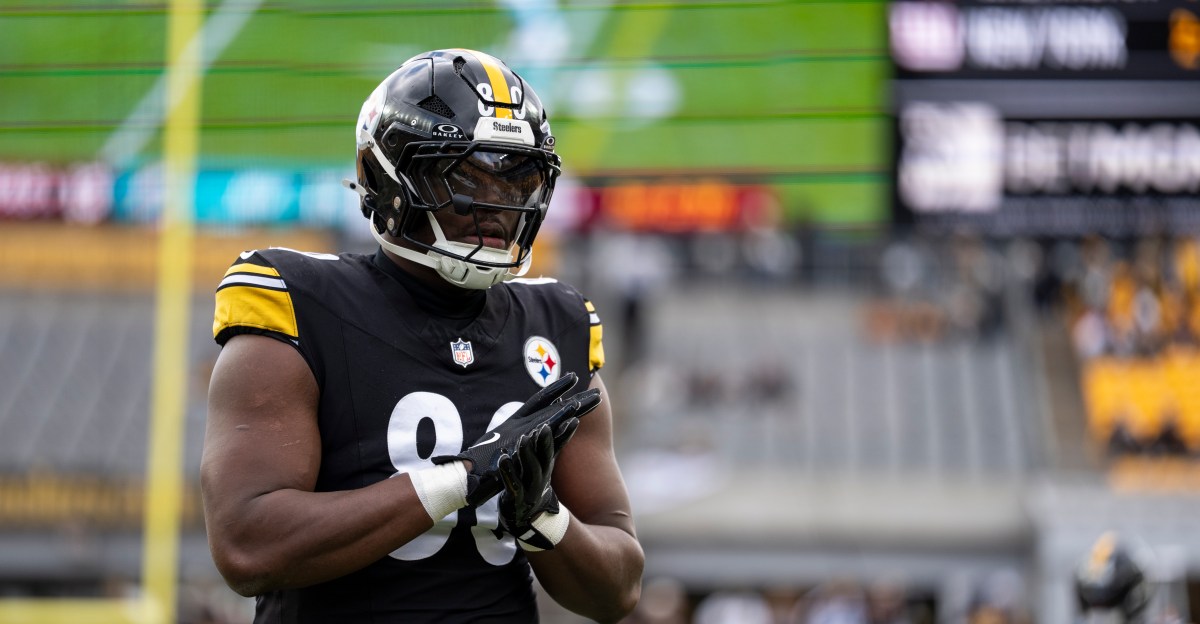 Steelers TE Darnell Washington OUT with concussion vs. Ravens