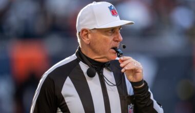 Buffalo Bills at New England Patriots Week 15 draws referee John Hussey