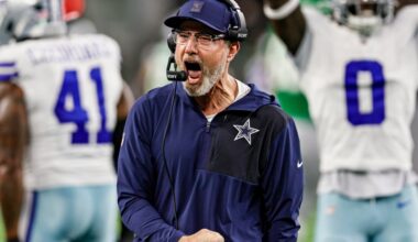 Dallas Cowboys DC Matt Eberflus didn’t give team help against NFC North