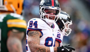 NY Giants rule out two more players for game vs. Las Vegas Raiders