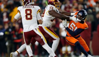 Stats and Snaps - 2025 Week 13, Commanders vs Denver Broncos