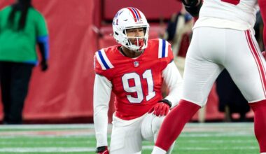 Patriots vs. Giants snap counts: Rookie Elijah Ponder is on the rise