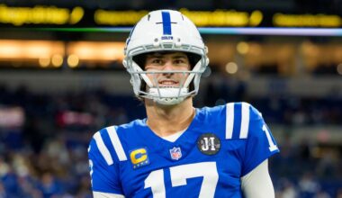 Colts QB Daniel Jones has heartfelt thank you to fans following season-ending injury