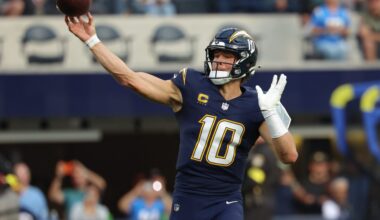 Eagles-Chargers Final Injury Report: Justin Herbert ruled questionable