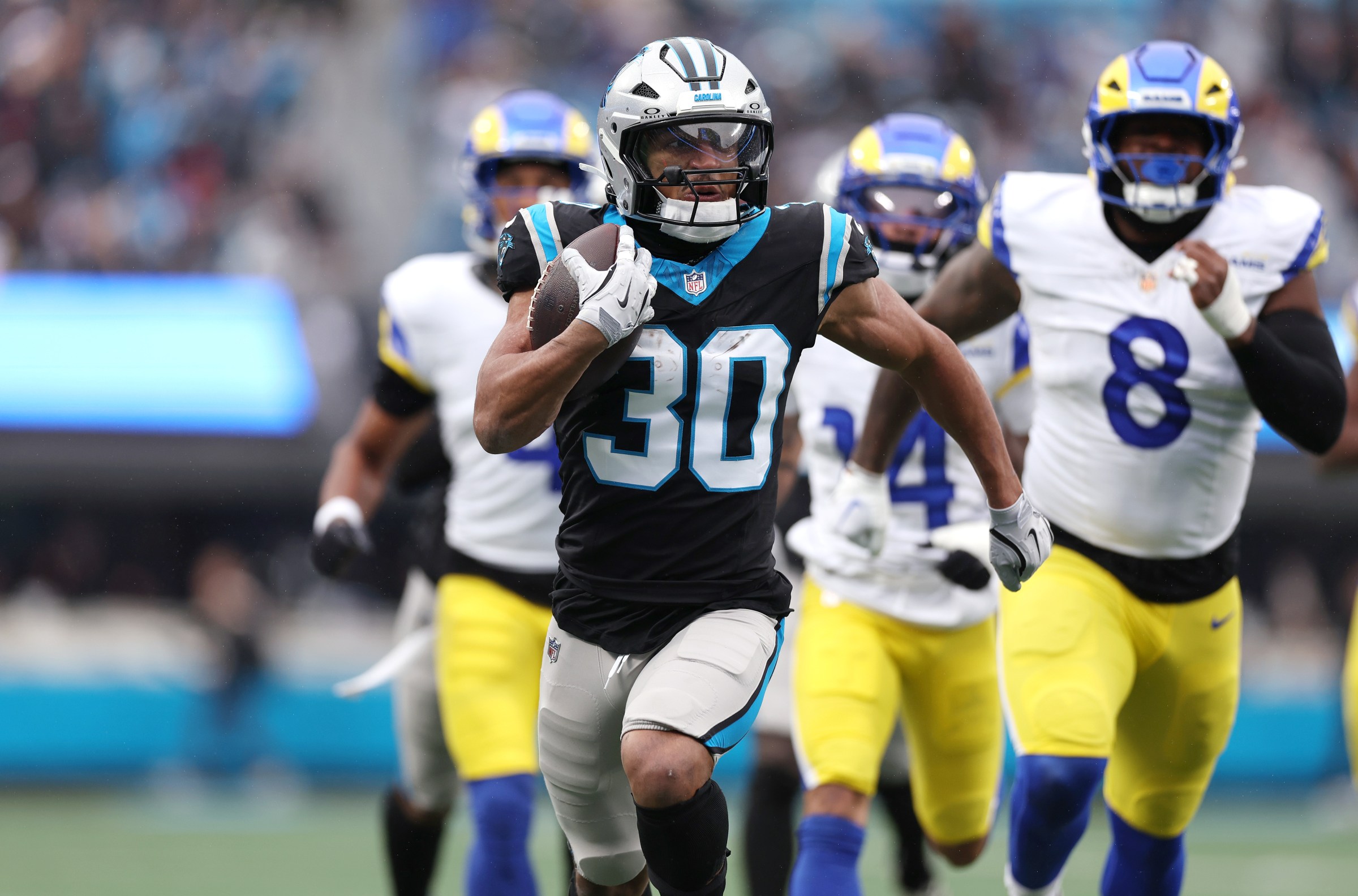 Chuba stakes his claim in Carolina