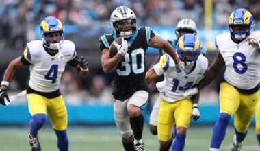 NFC South Standings: Panthers and Buccaneers are two teams left standing