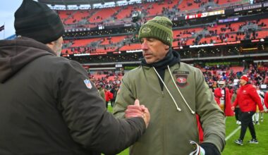 49ers news: Kyle Shanahan says Brock Purdy’s throw in the two-minute drill changed his mind to score