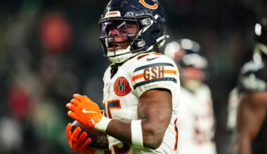 Bears vs. Packers Injury Report: Monangai, Odunze DNP