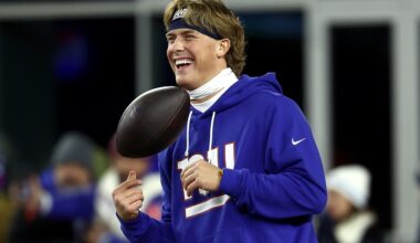 NY Giants’ QB Jaxson Dart has one goal over final 4 games: ‘Win 4 games’
