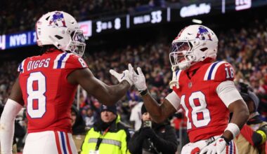 Sunday Patriots Notes: United wide receiver room a blueprint for team identity