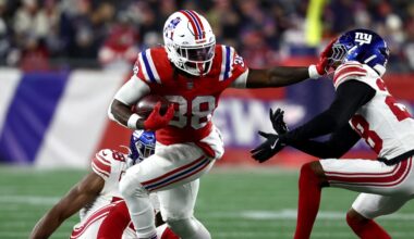 Patriots position grades from win over Giants in NFL Week 13
