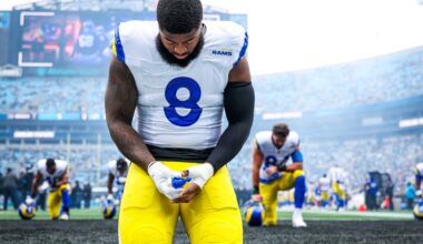 Rams Jared Verse may be battling a sophomore slump after DROY season