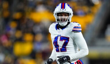 Bills CB Christian Benford named AFC Defensive Player of Week 13