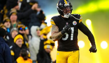 Pittsburgh Steelers LB Nick Herbig ruled OUT vs. Lions