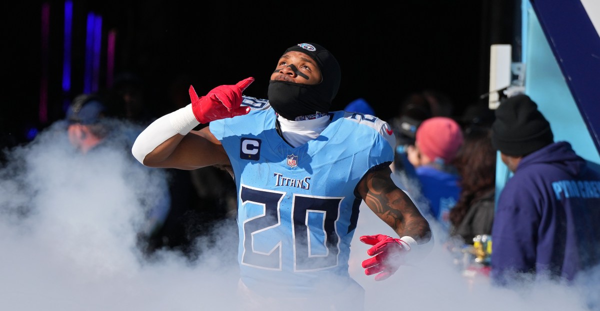 Tony Pollard is giving the Titans something to think about this offseason