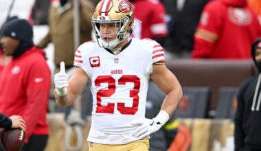 49ers-Titans injuries: Christian McCaffrey is fine; Yetur Gross-Matos won’t play