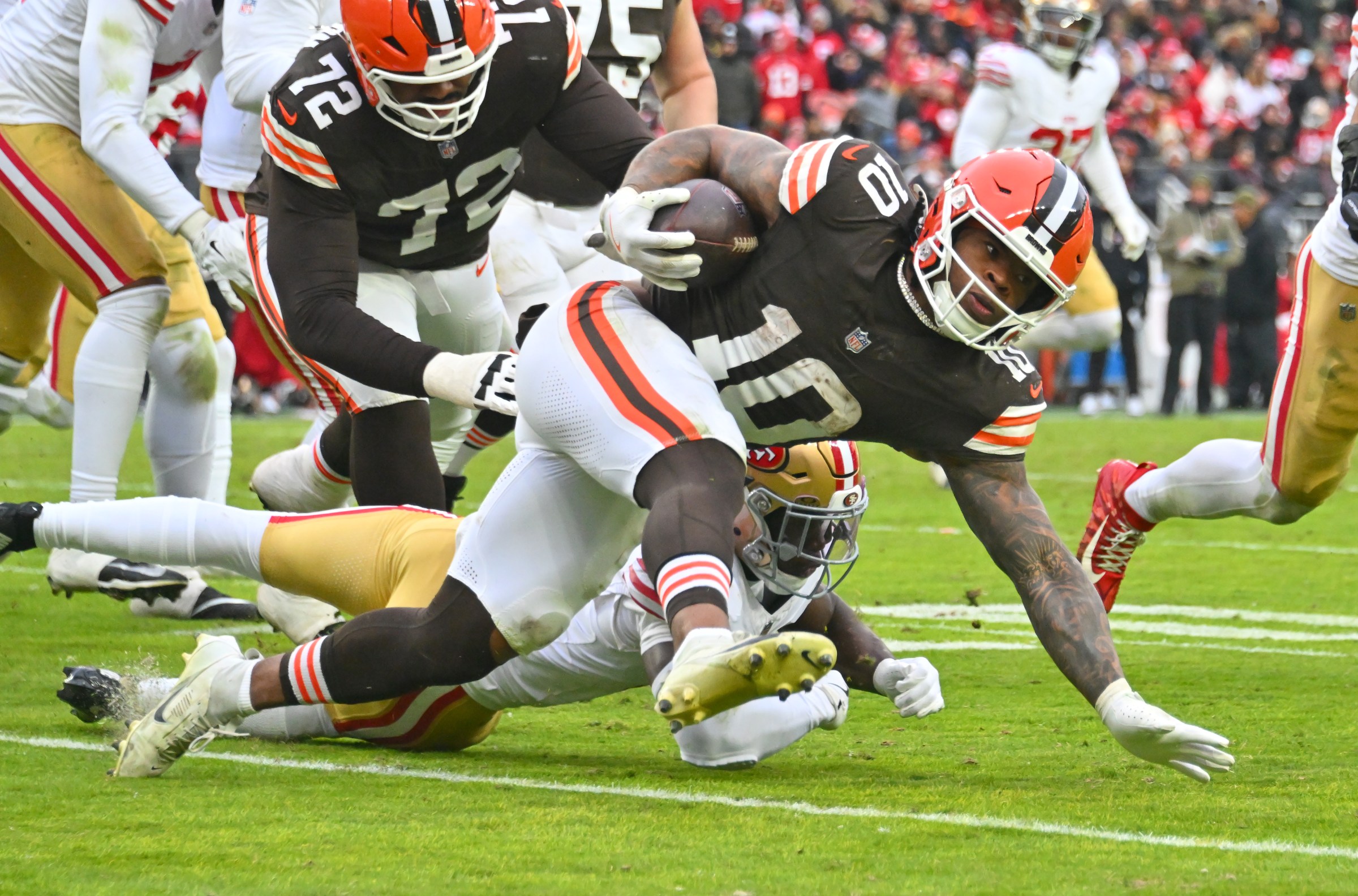 Judkins is a smash vs. the lowly Titans