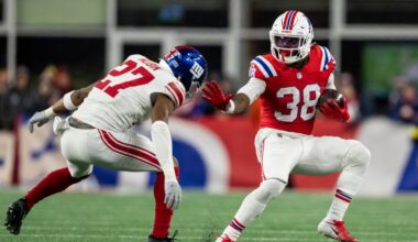 3 biggest concerns for the Patriots coming out of the bye