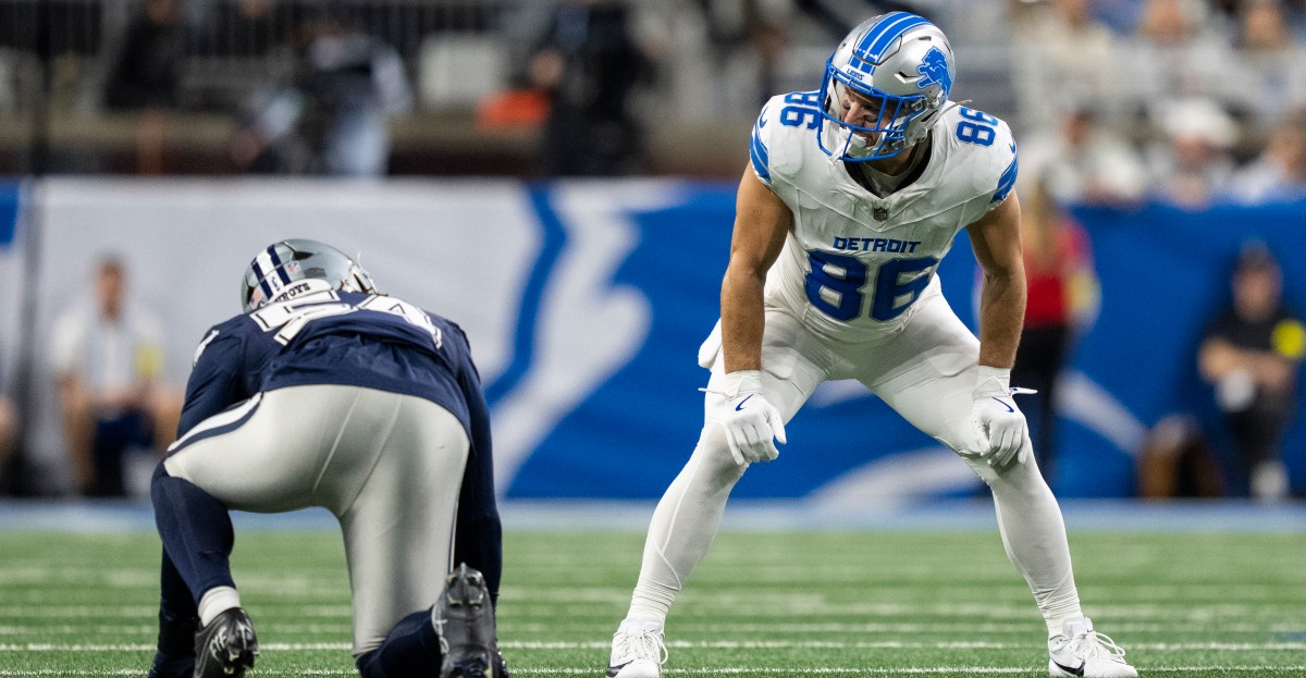 What should the Detroit Lions do at tight end?