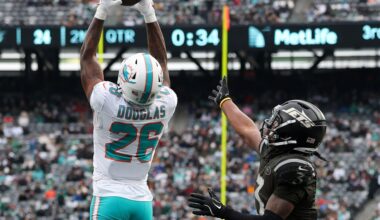 Dolphins corner Rasul Douglas wins AFC Defensive Player of the Week