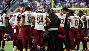 Washington Commanders Roster Moves: Zach Ertz to IR; RB signed from practice squad