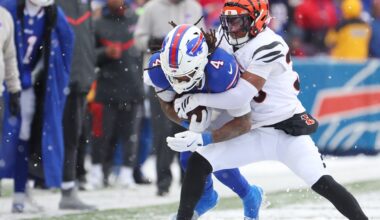 Bengals vs. Bills snap count takeaways