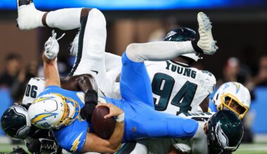 How the Las Vegas Raiders beat the Philadelphia Eagles’ pass rush