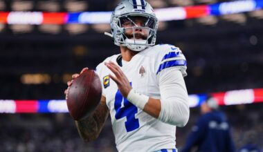 Dallas Cowboys news: Starters will play until season’s end