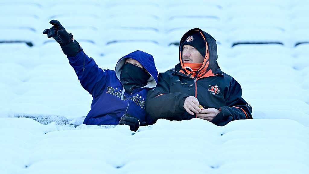 Bengals, Ravens reignite rivalry in frigid Cincinnati conditions