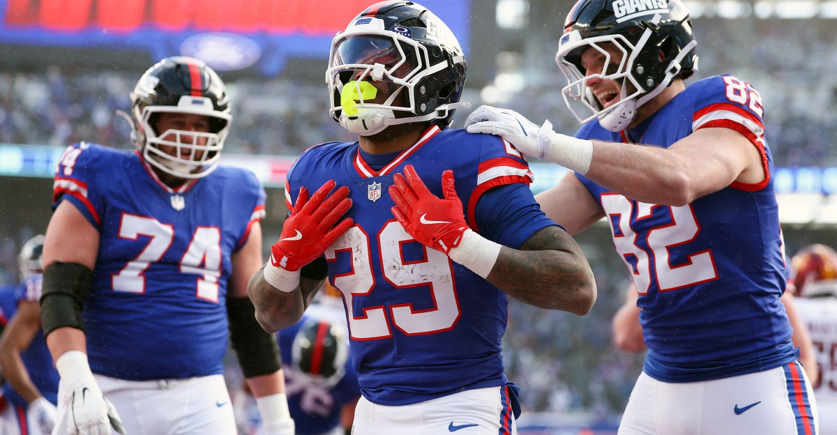 NY Giants lose eight straight, 29-21 to Washington Commanders