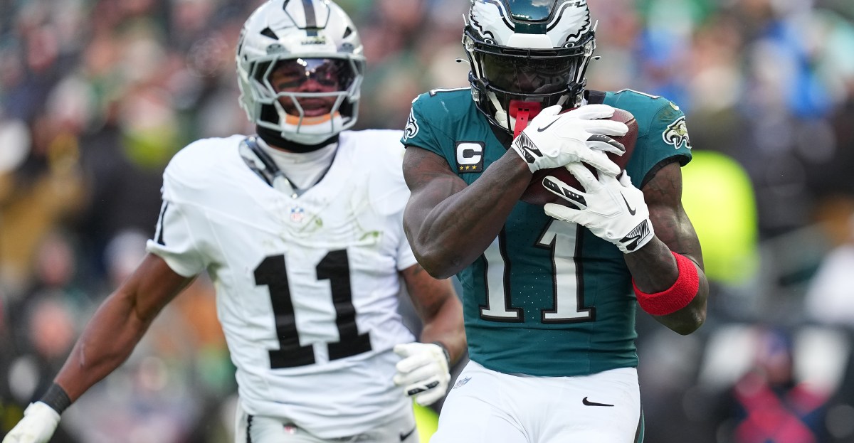 Las Vegas Raiders-Philadelphia Eagles score: ‘Playing Raiders heads wounds’