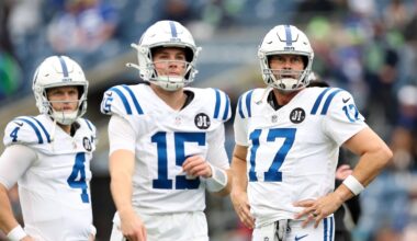 Riley Leonard set to make first NFL start, while becoming Colts’ 8th different season finale starter in last 8 seasons