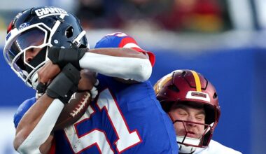 Giants-Commanders winners, losers: Abdul Carter up, special teams down