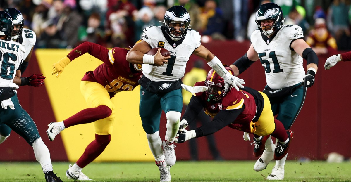 Eagles-Commanders Film Review: This felt like another step forward for the offense