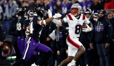 Patriots receivers flip the script against man coverage Sunday night