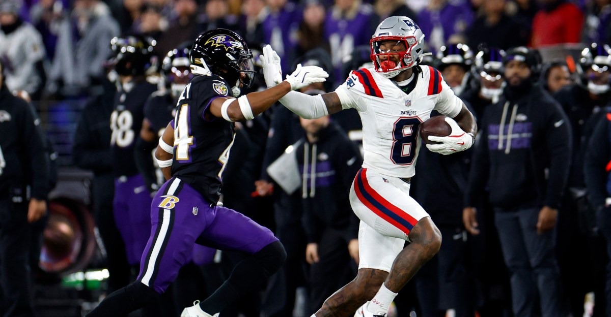 Patriots receivers flip the script against man coverage Sunday night