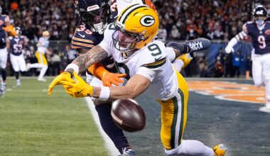 Why the Packers offense fell apart in the red zone against the Bears