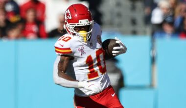 Chiefs-Titans snap counts: Upcoming free agents lead in defeat