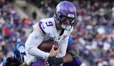 Minnesota Vikings at New York Giants: Second Quarter Recap and Third Quarter Discussion