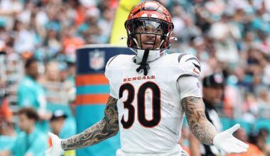 Chase Brown has career day in Bengals’ win over Dolphins