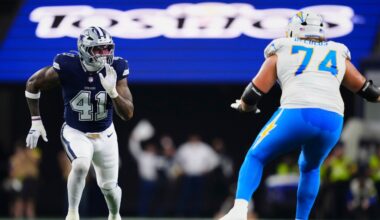 Dallas Cowboys 2025 rookie report: Youth movement tested in L.A. meltdown