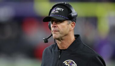 John Harbaugh addresses job security as Ravens' playoff hopes dwindle